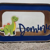 Personalized Animal Piggy Bank Wood Acrylic for Kids Money Bank J58