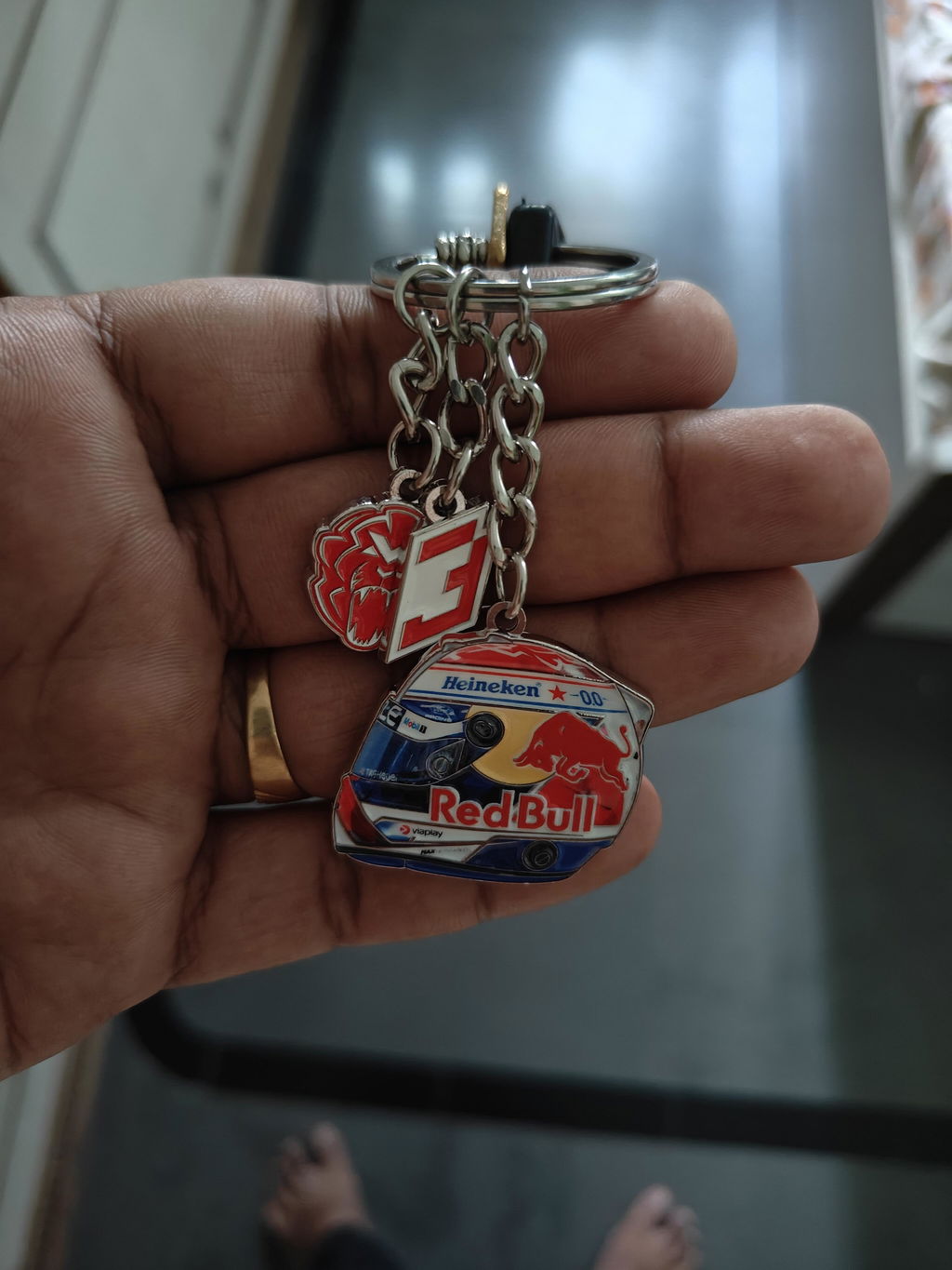 Max Verstappen 2026 Helmet Keychains