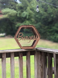 Wedding Card Box Hexagon