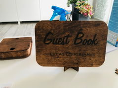 Custom Wedding Guest Book