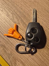 Hand Gestures Keyrings