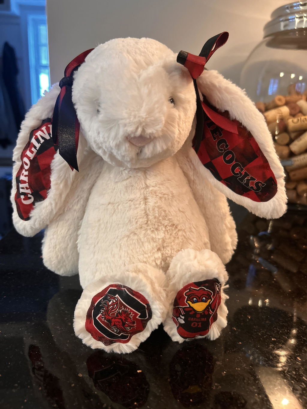College Jellycat Bashful Bunny