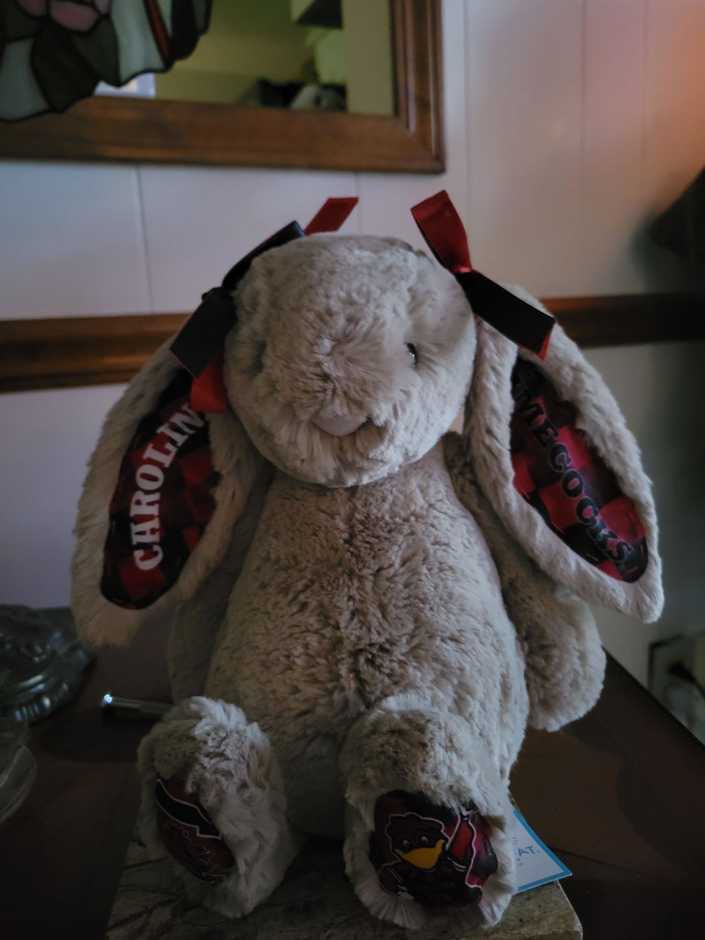 University of South Carolina Custom College Jellycat Bashful Bunny