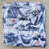 LAD Baseball Stadium SGA Blue Vibe Unisex Hawaiian Shirt