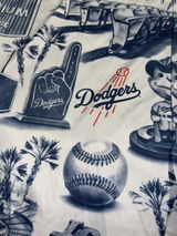 LAD Baseball Stadium SGA Blue Vibe Unisex Hawaiian Shirt