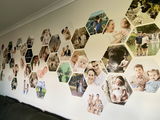 Photo Wall Decals - Hexagonal  15-40cm ( Set of Three or Six )