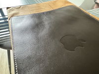 Brown Leather case for MacBook Air 2022 / Pro 13 / Pro 14 / Pro 15 / Pro 16 Vintage Matte