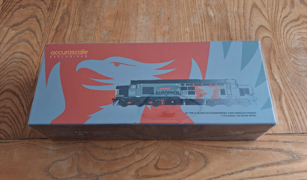 Class 37 - Europhoenix - 37901 - DCC Sound Fitted - Exclusive
