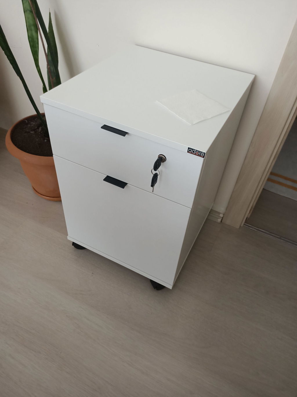 Corp Mobil Adore Rio Rollbox Office, usa, sertar cu cheie, 41x61x45 cm