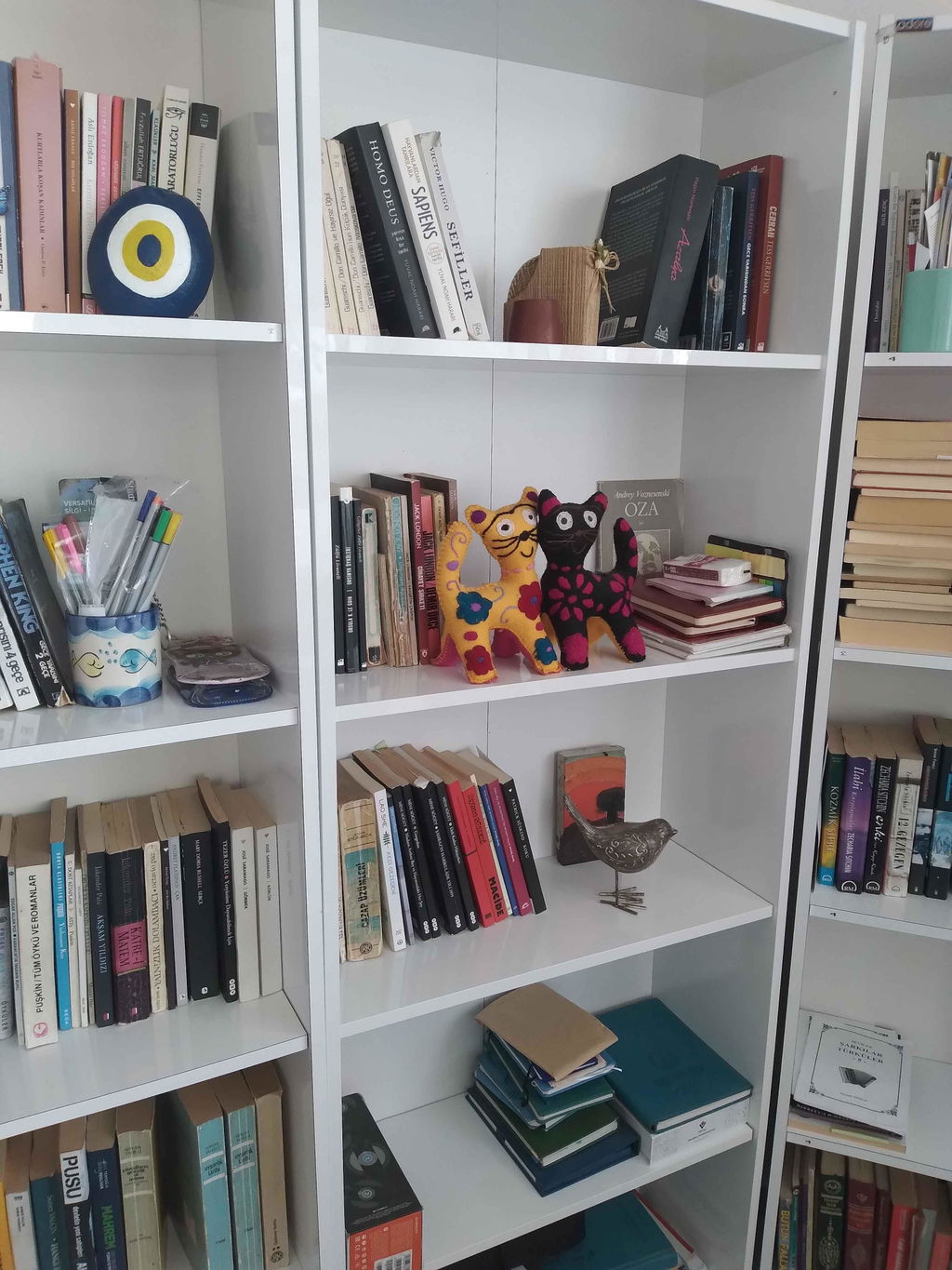 Biblioteca Adore Modern, 5 rafturi, 64x182x26 cm