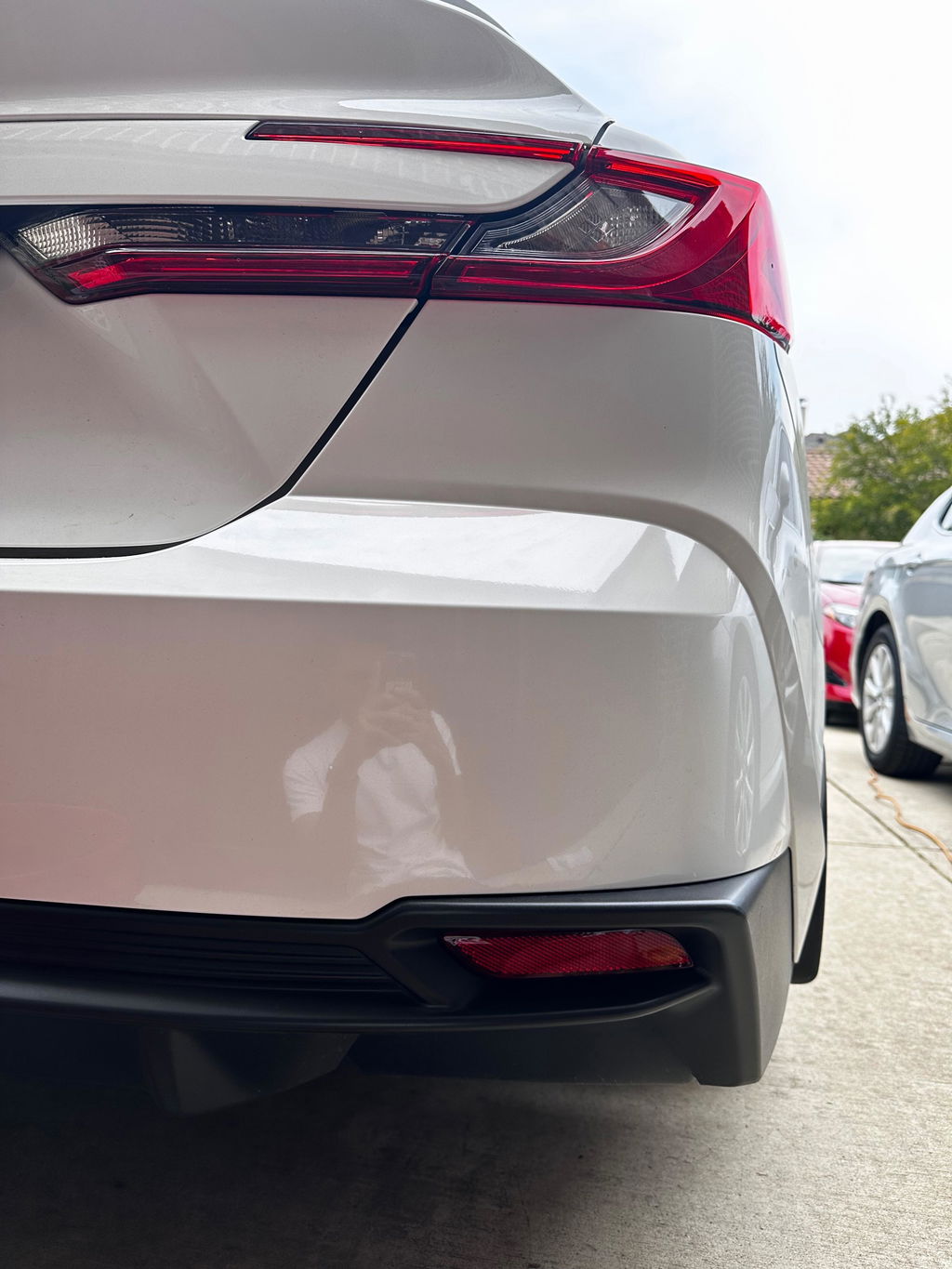 Rear Bumper Reflector Pre-cut Tint Overlay compatible with 2025+