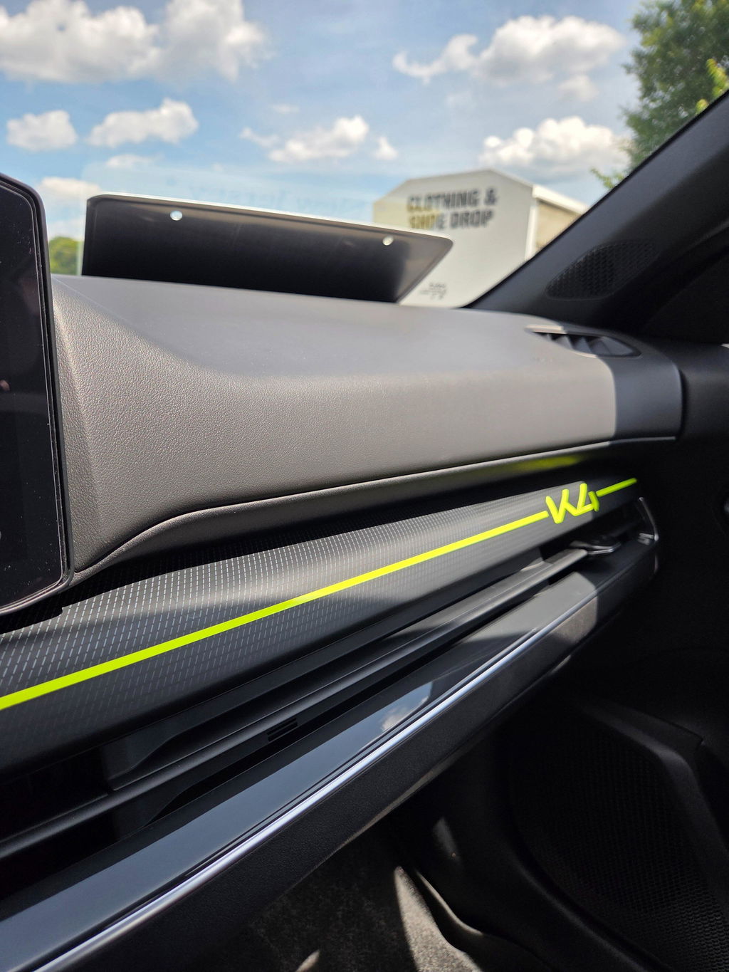 AFDOverlays Pinstripe K4 Logo Dashboard Pre-cut Overlay for 2025+ K4