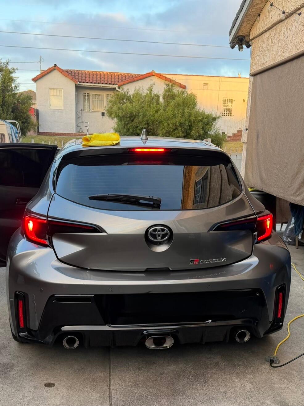 2023+ Toyota Corolla Headlight Amber Delete Pre-Cut Overlay