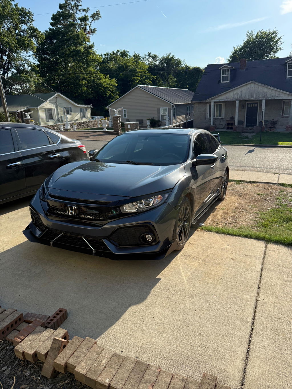 2017-2021 Honda Civic Side Skirt Extensions V2 | AFD