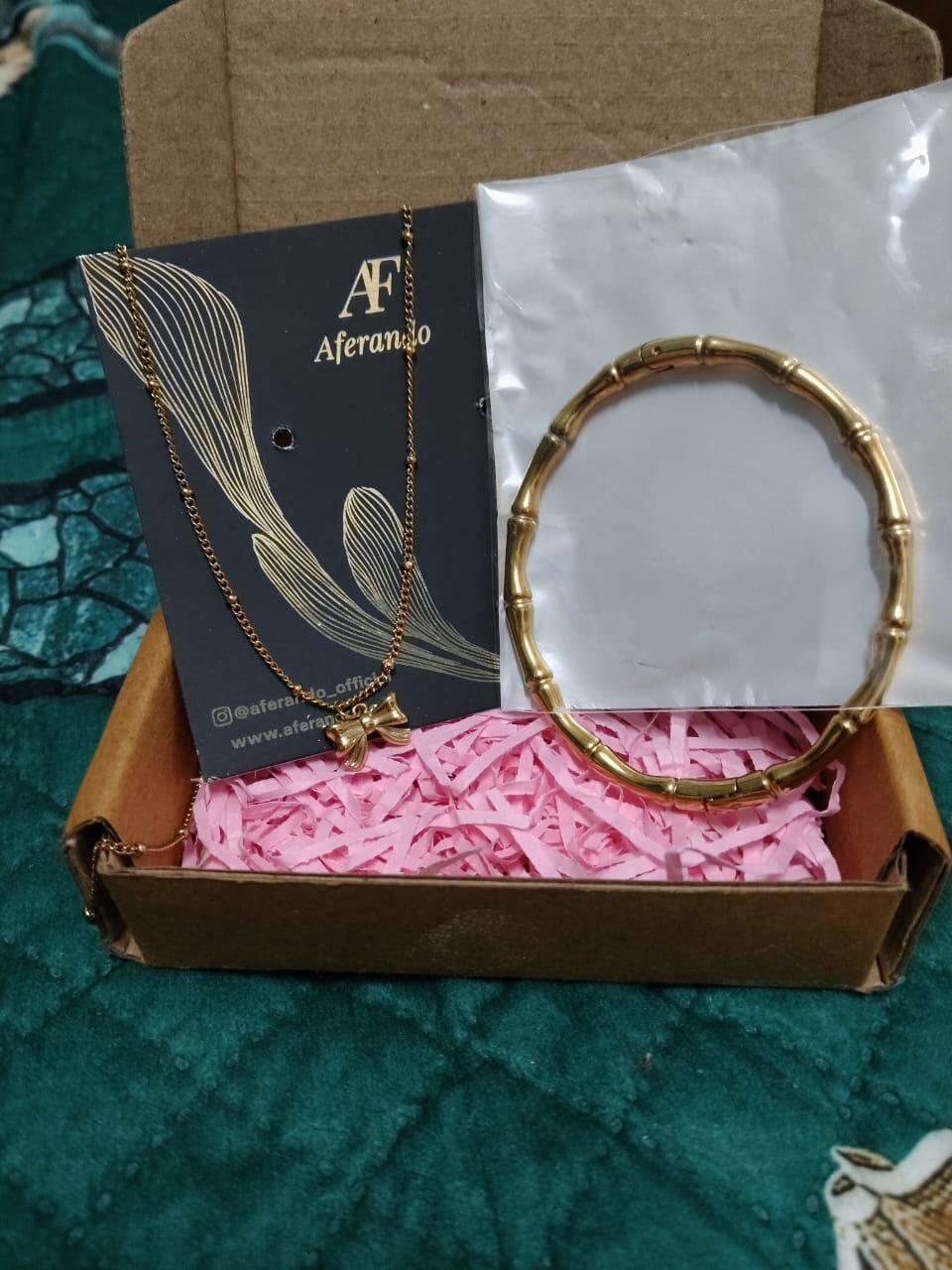 Anti-Tarnish 18K Gold Plated Stainless Steel Bamboo Design Bangle Bracelet for Women