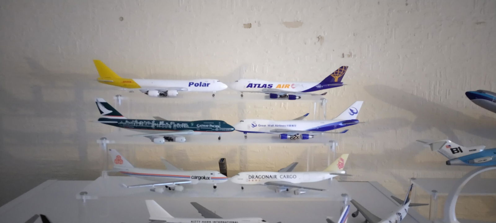 SQ Wings KLM Airbus A350-900 PH-ZNA Flaps Down 1/200 Scale Model