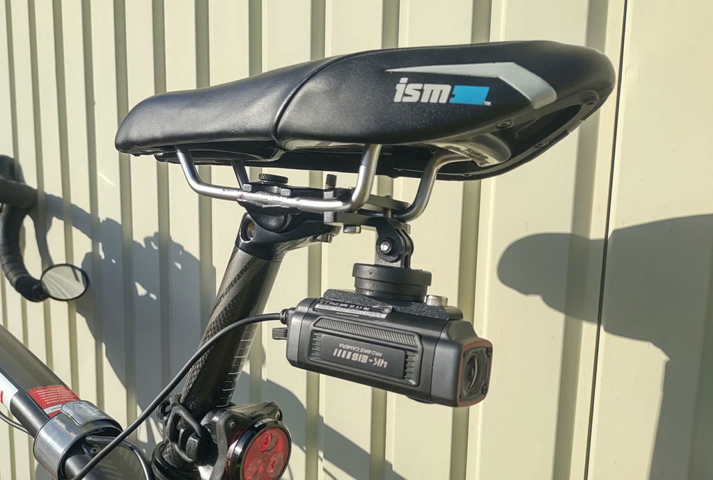 AKY-710S 自転車専用サドル下に取り付けマウント簡単取付