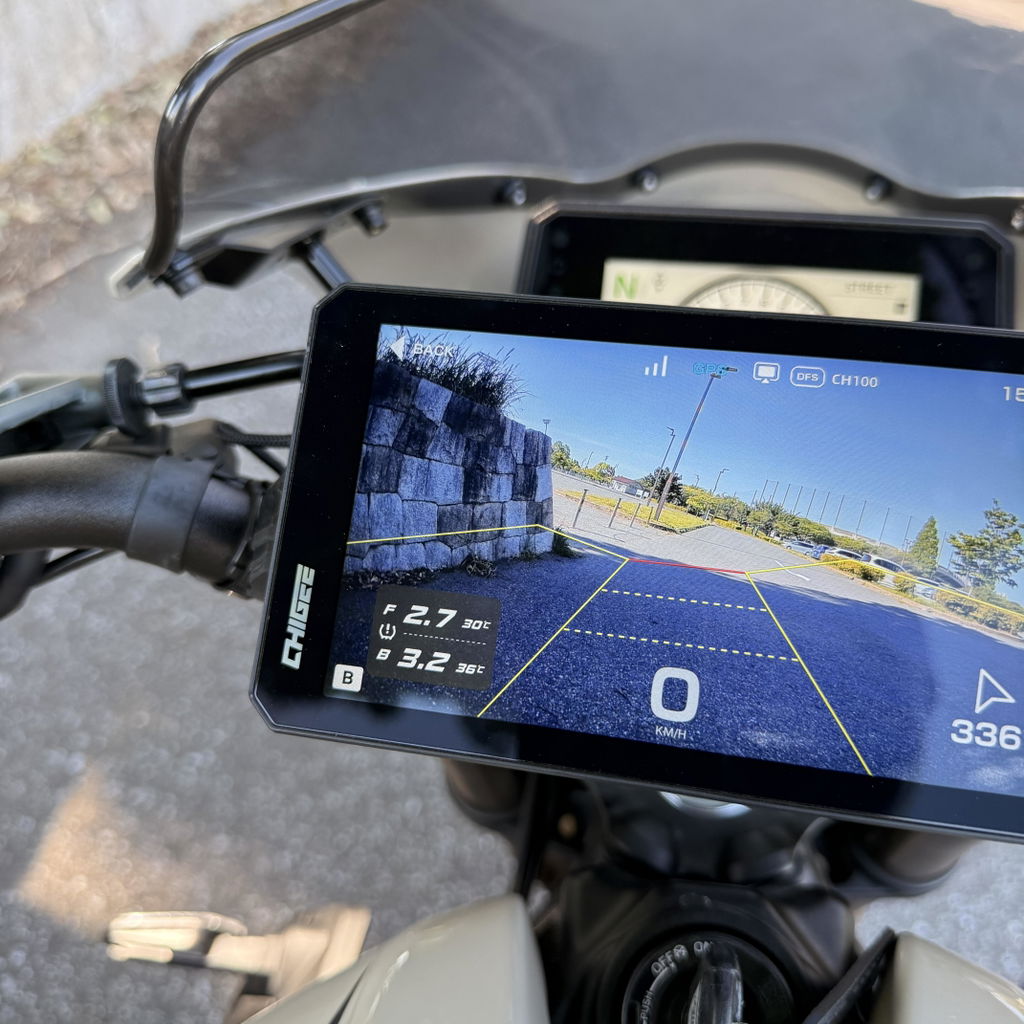 外付け式 バイクタイヤ専用空気圧センサー MFP0019 AIO-5 Lite