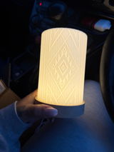 Tāniko Cylinder Lamp
