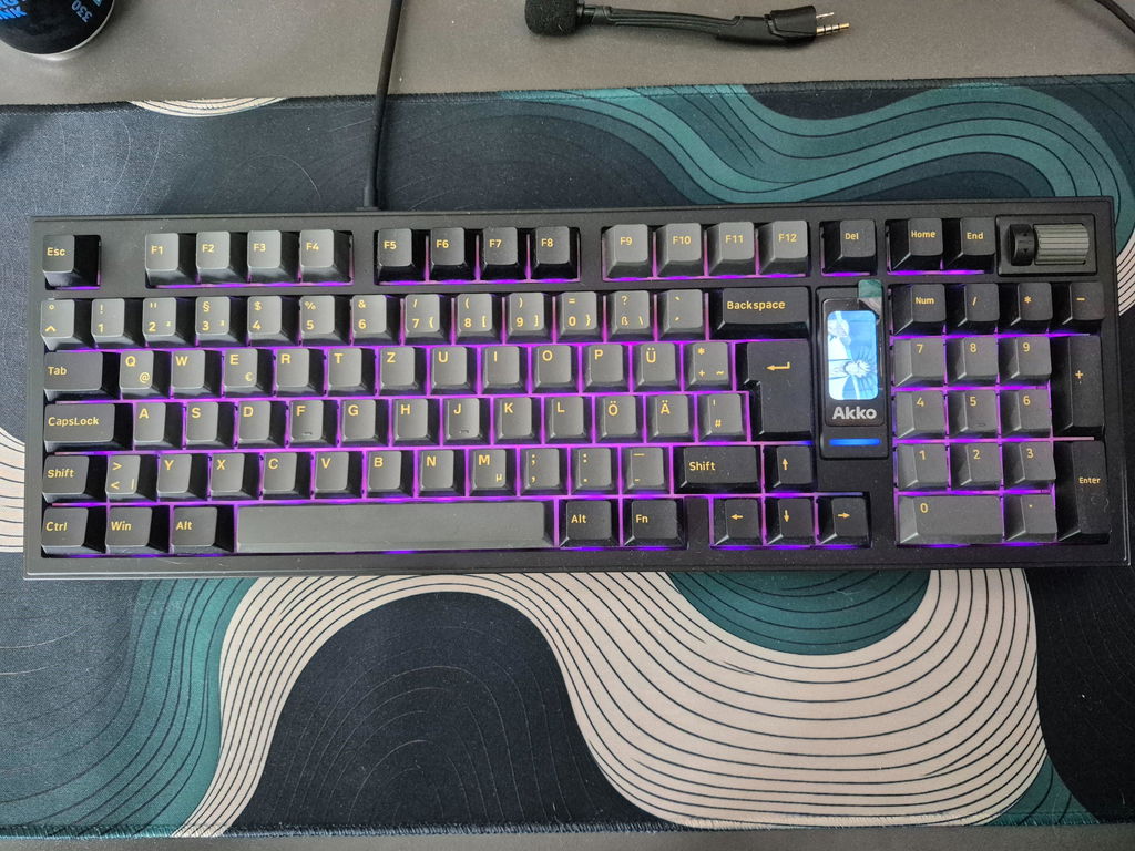 5098B Mechanical Keyboard with Screen