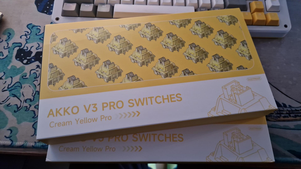 Akko V3 Cream Yellow Pro Switch (45pcs) | AKKO EU