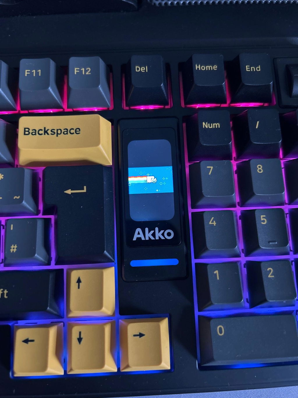 5098B Mechanical Keyboard with Screen