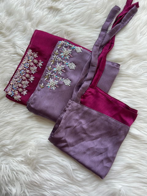 ELAYNAH | FESTIVE PARTY WEAR LUXURY HANDWORK SHOCKING PINK HIJAB PARTY WEAR FOR WEDDINGS & EID