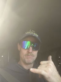 ALCMST® PIT-TECH Grey Frosted Frame/Green Mirror Tinted Lens