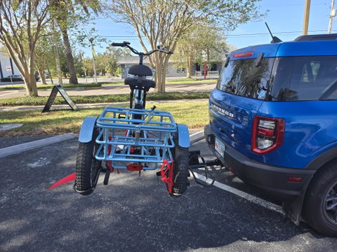 Hollywood Racks Sport Rider For E-Bikes + Trike Adapter Kit