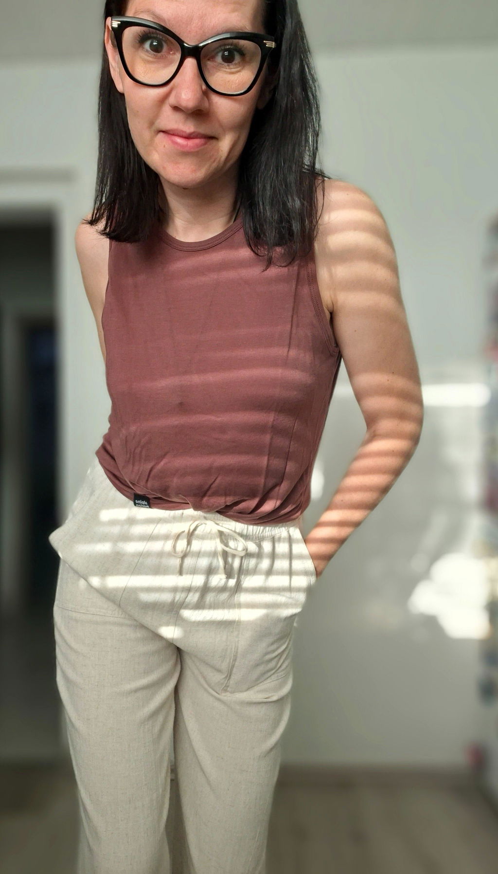 Flow Linen Pants - Ivory
