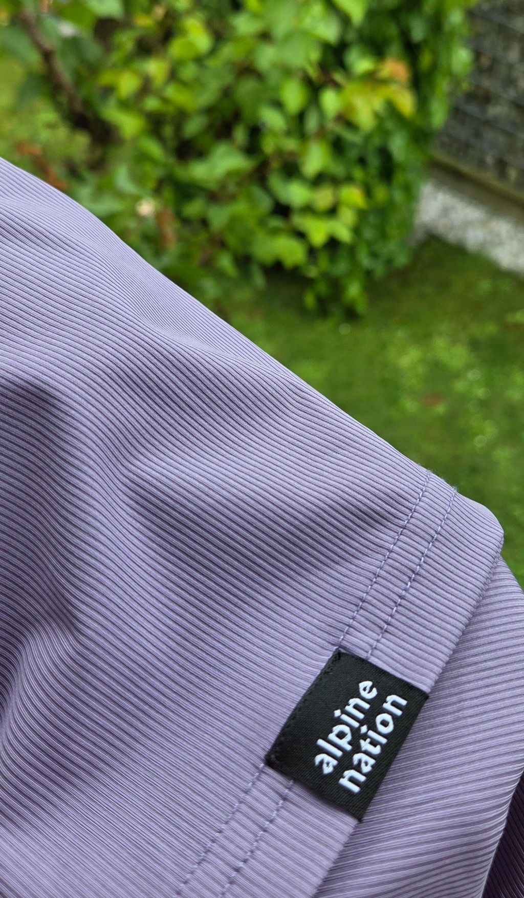 Aerial Ribbed Tank Top Lavender