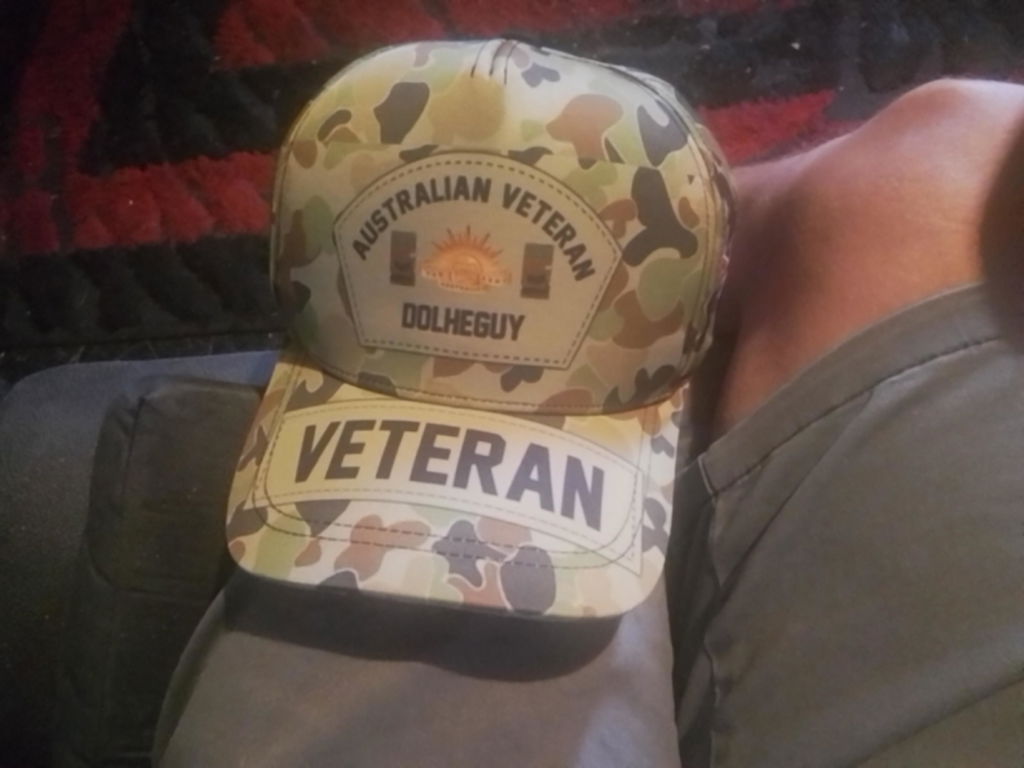 Personalized Rank And Name Australia Soldier/Veterans Camo Baseball Cap - 1824269419