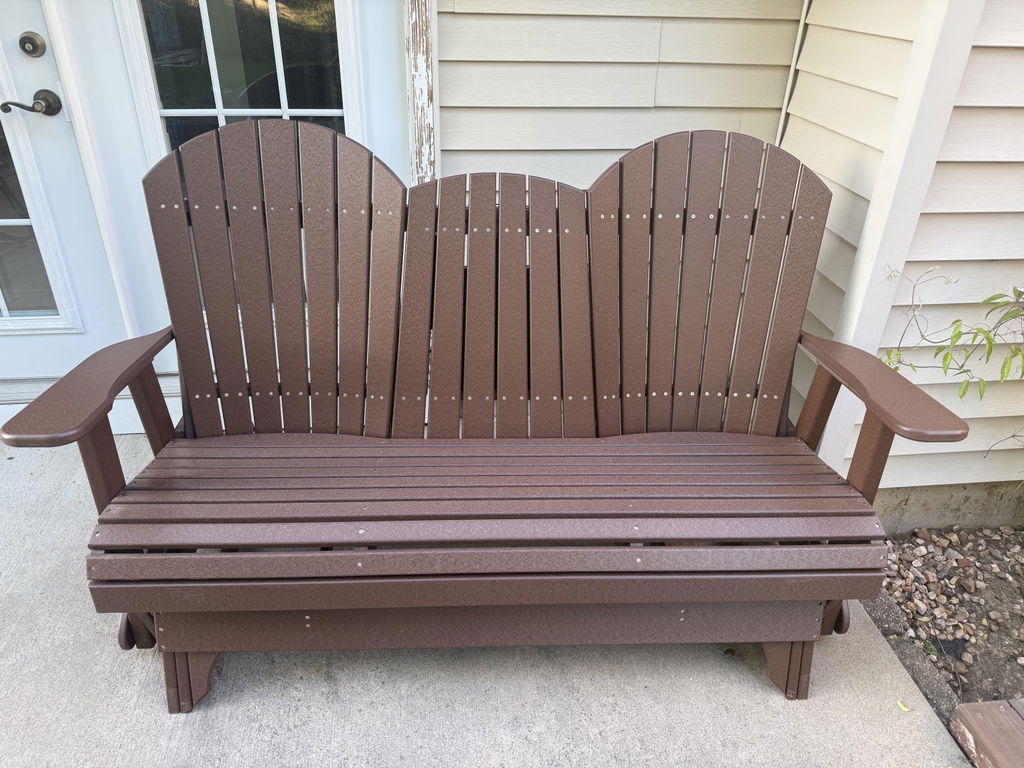 LuxCraft 5' Adirondack Glider