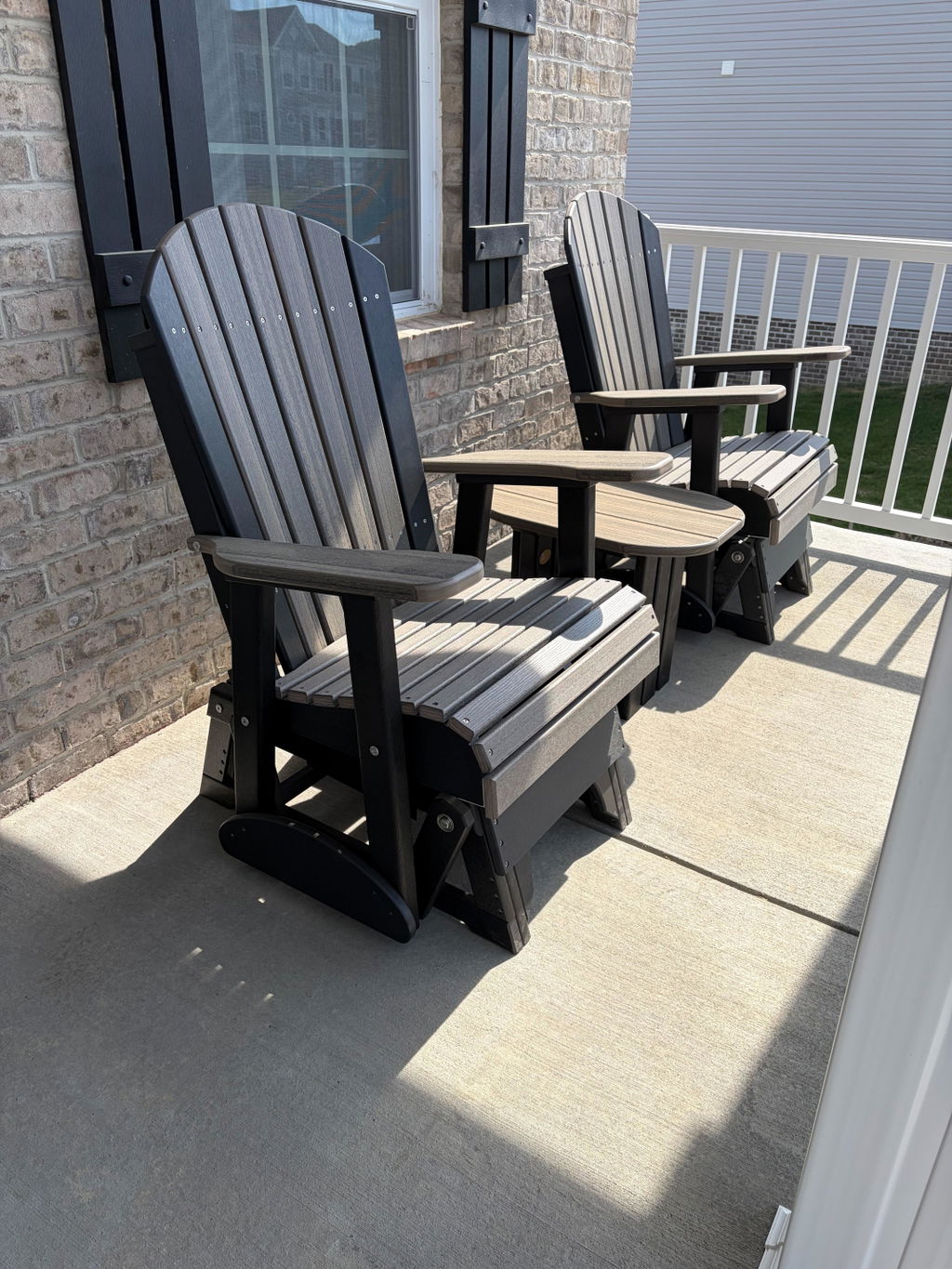 LuxCraft 2' Adirondack Glider