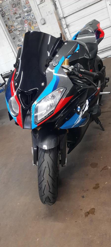 Amotopart 2009-2014 BMW S1000RR Carbon Fiber Pattern Fairing Kit