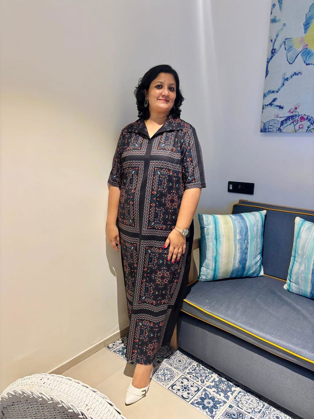 long indian dress designs for fat ladies Indian Women Dress Plus Size