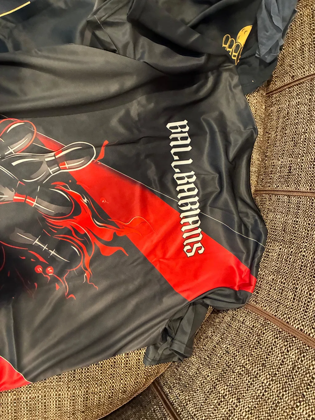 Customized Bowling Jersey Shirt, Bowling Esports Pattern Short Sleeve Jersey For Men Women Bowlers