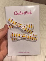 3 inch Hair Bow for Girls | Single | Piggy Set | Alligator Clips | Toddler Girl Bows | Cherries | Rainbows | Back to School
