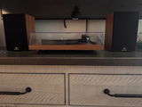 Angels Horn H00501 Hi-Fi Bluetooth Turntable with Stereo Bookshelf Speakers
