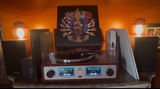 Angels Horn AH6 Hi-Fi Turntable System – Premium Vinyl Record Player with Bookshelf Speakers