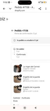 La virgen del Carmen
