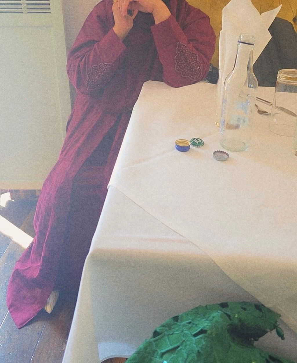 Pomegranate Rouge Silk Cotton Jacket Set