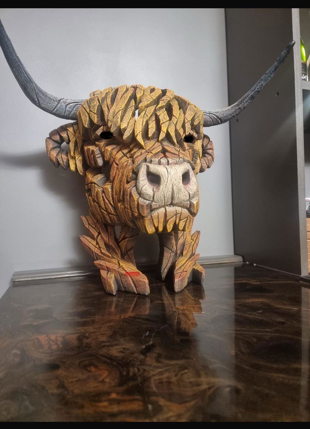 Highland Cow Bust from Edge Sculpture by Matt Buckley – Artworx