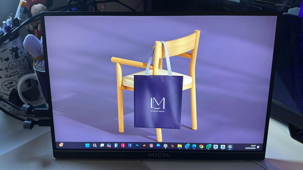 Arzopa S1 15.6'' Monitor Portátil - 1080P Full HD para Notebook