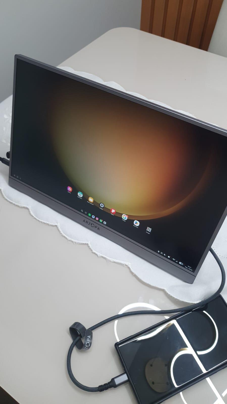 Arzopa S1 15.6'' Monitor Portátil - 1080P Full HD para Notebook