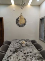 17 Ayatul Kursi Stainless Steel Islamic Wall Art