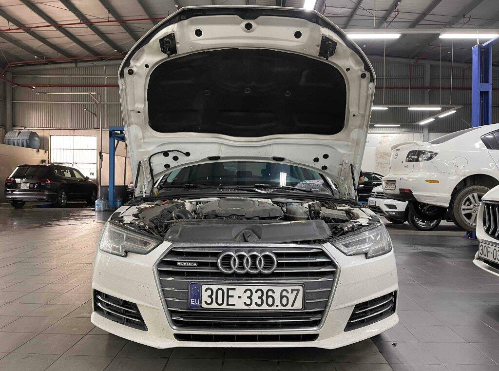 2016-2018 2PCS Fog Light Cover Grille Grill Fit AUDI A4 B9 S-Line S4