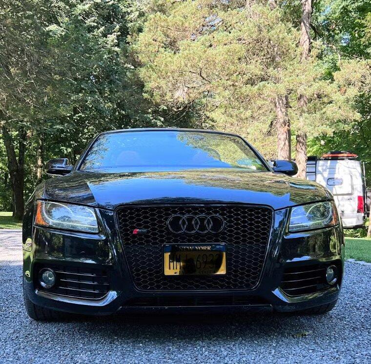 2012-2015 Audi A6 A6 Sline S6 C7 Black Front Bumper Grill Quattro RS6 Style Honeycomb Grill