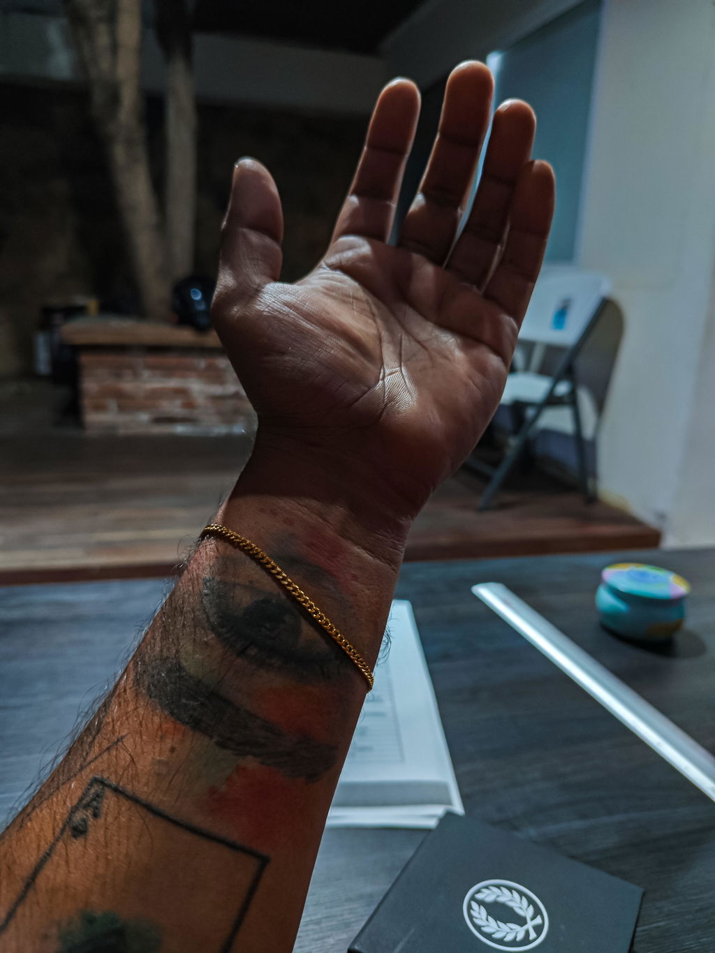 BRAZALETE CUBANO - GOLD 3MM