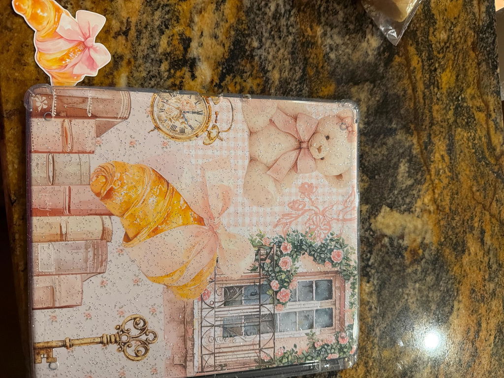 Coquette Croissant Kindle Case Insert